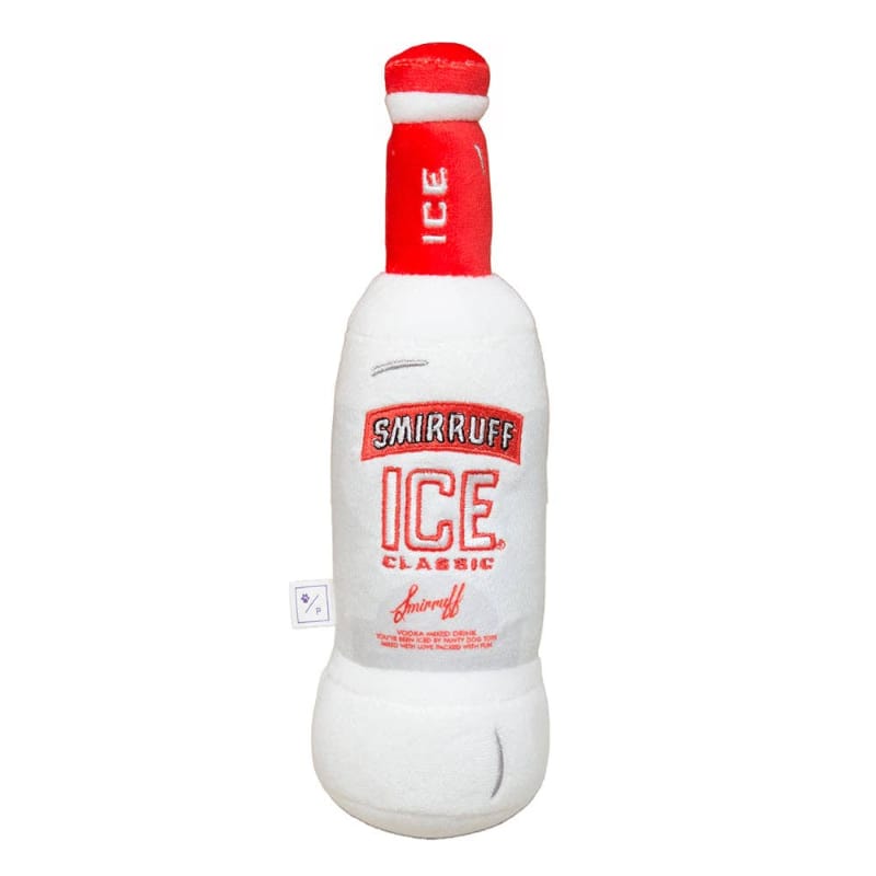 PAWTY Dog Toys dog toys Pawty Smirruff Ice Bottle Plush Squeaky Dog Toy