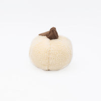 Fall Halloween Jumbo Light Pumpkin Fleece Plush Squeak Dog Toy