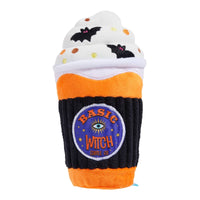 BARK dog toys Halloween Spooky Boo Brew Plush Squeak Dog Toy