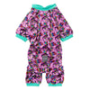 FuzzYard Dog Apparel Sz 4 Siesta Fiesta Plush Purple Dog Pajamas