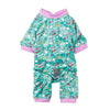 FuzzYard Dog Apparel Sz 4 Sweet Dreams Soft Plush Green Dog Pajamas