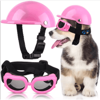 AE Hats Pnk / SM Pet Motorcycle Helmet