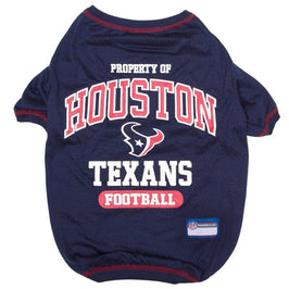 Pets First Tee's XS Houston Texans Dog Tee