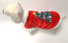 Christmas Tree Red Holiday Dog Coat