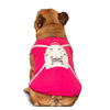 Aventura Pups Tee's XS Chewy Embroidered White Bag Pet Tee - Hot Pink