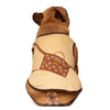 Aventura Pups Tee's XS Chewy Embroidered Cross Body Bag Pet Tee - Brown