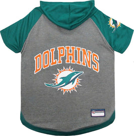 Miami Dolphins Hoody Dog Tee