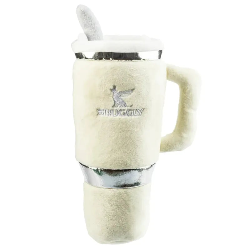 Haute Diggity Dog dog toys Ivry Snuggly Cup Plush Squeak Dog Toy - Comes in 3 Colors