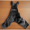 AE dog apparel Grey / XL Vintage Corduroy Pet Overalls - 2 Colors