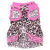 AE dog apparel Hot Pink Leopard Dog Dress