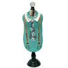 luna blue Tee's S Woofany Blue Box Tie Pet Tank