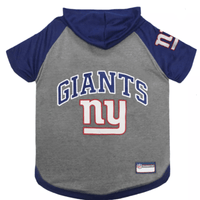 Pets First Tee's S NY Giants Hoody Dog Tee