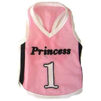 Puppe Love / PamPet USA dog apparel SZ 3 Pink Princess No. 1 Pet Jersey