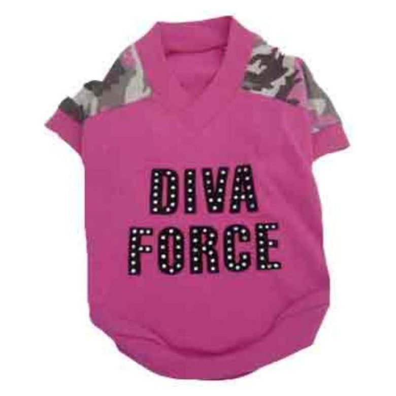 Puppe Love / PamPet USA dog apparel 0 Diva Force Pet Shirt