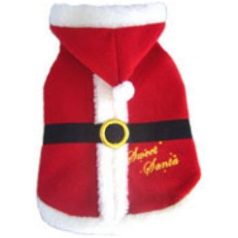 Puppe Love / PamPet USA Dog Apparel SZ0 Sweet Santa Pet Coat