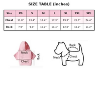 Pink Ombre Soft Pastel Colors Paw Print Stylish Dog Top