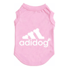 AE Dog Apparel Pink / XS Adi-dog Dog Tee in Pink or Black
