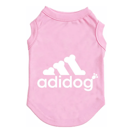 AE Dog Apparel Pink / XS Adi-dog Dog Tee in Pink or Black