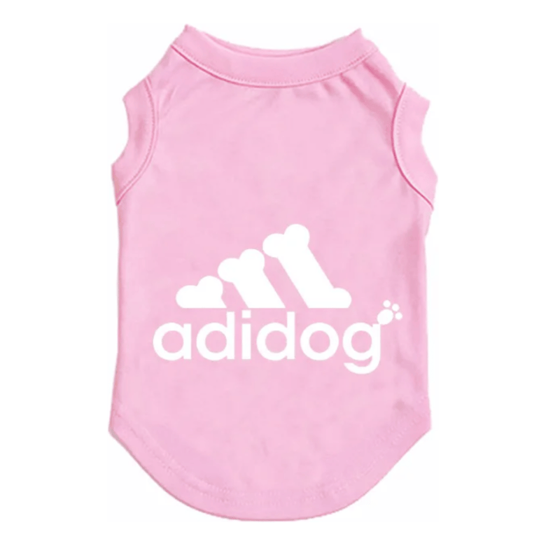 AE Dog Apparel Pink / XS Adi-dog Dog Tee in Pink or Black