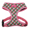 Barker's Bowtique Harnesses XS HD Ultra Comfort Pink and Green Reflective Dog Harness