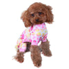 Pooch Outfitters Pajamas Piper Pink and Yellow Pet Pajama - Only Available in Sizes 2XS and XS