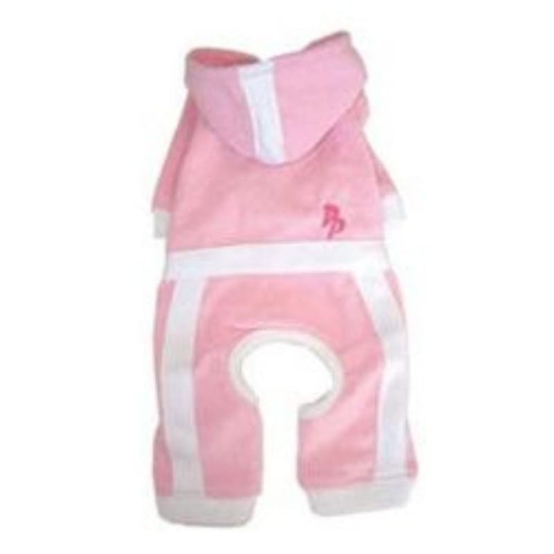 Dogo Pet Fashions Jumpers XS Pink Terry Hoody Jumper