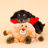 Zippypaws dog toys Holiday Brainey Reindeer Christmas Dog Toy