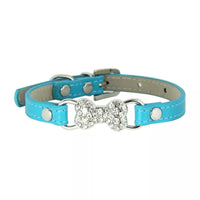 Mirage Pet Products Collars Bling Bone Dog Collar