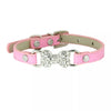 Mirage Pet Products Collars LtPk / XS Bling Bone Dog Collar