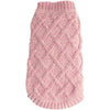 fabdog Sweaters XS Chenille Pink Dog Sweater - Only size XS available