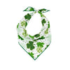 Hunter K9 Bandanas SM St. Patricks Shamrock Dog Bandana