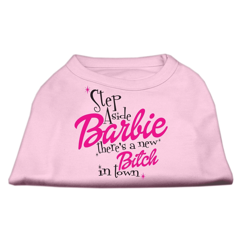 Mirage Pet Products Dog Apparel Pink / XS Step Aside New B*ch in Town Dog Tee - Black or Pink