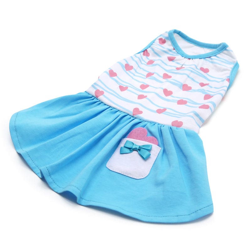DogoPet.com Light Dress Sweet Heart Dress