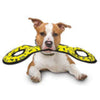 VIP Products/Tuffy dog toys Ultimate Tug-O-War Yellow Bone Print Dog Toy