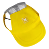 AE-GOUGOU Hats SM Tailup Breathable Mesh Baseball Pet Cap Yellow