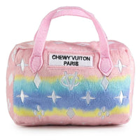 Haute Diggity Dog dog toys S Pink Ombre Chewy Handbag Plush Squeak Dog Toy - 2 Sizes