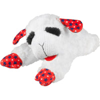Multipet dog toys Patriotic Lamb Chop Plush Dog Toy - 10.5"