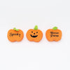 ZippyPaws dog toys Halloween Miniz Pumpkins Plush Squeak Dog Toy Set - 3 Pc