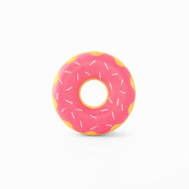 ZippyPaws dog toys ZippyTuff Donutz Strawberry Dog Toy