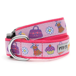 The Worthy Dog COLLARS XS Fashionista Pink Dog Collar