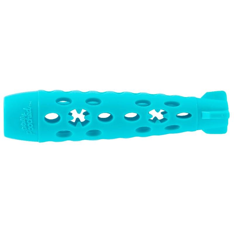 Totally Pooched dog toys Stuff'n Chew Rocket Stick Teal Rubber Dog Toy
