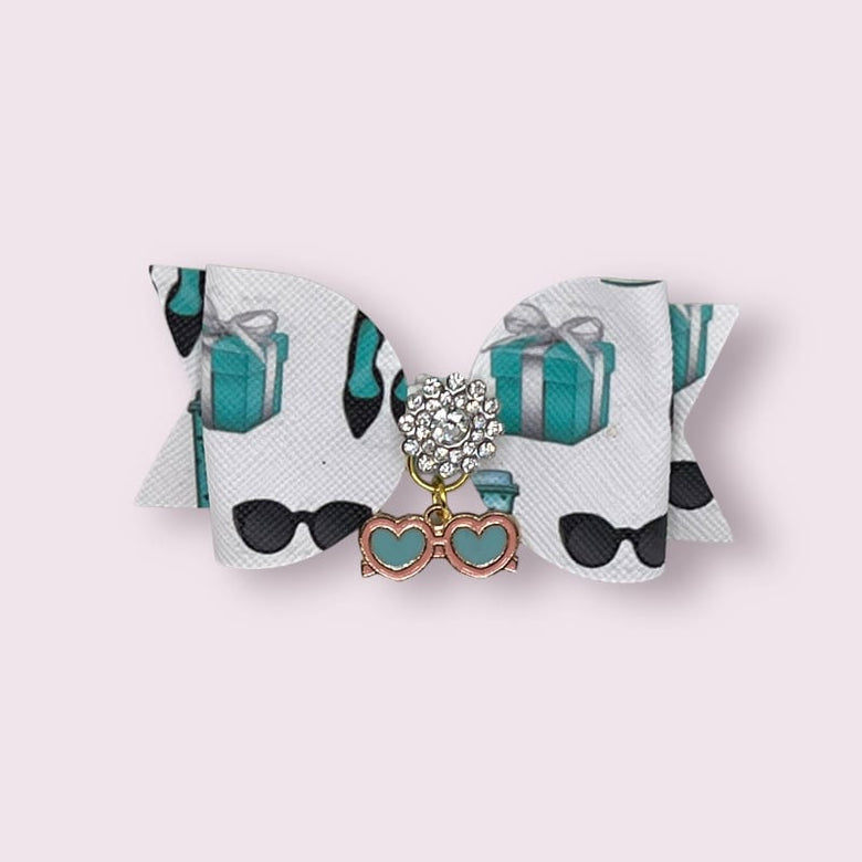 Bark Fifth Avenue Bows Sunnies, Coffee, and Sniffany Summer Dog Barette