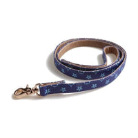 BARK by DOG Leashes Lauren Luxury Blue Dog Leash