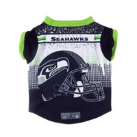 Barker's Bowtique Athletic Wear XS Seahawks Performance Dog Tee