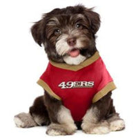 Barker's Bowtique Athletic Wear SF 49ers Performance Dog Tee