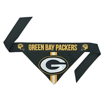 Barker's Bowtique Athletic Wear XS Packers Pet Bandana