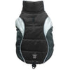 Barker's Bowtique Jackets-coats S Wave Reflective Puffer Black Dog Vest
