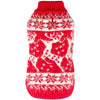 Barker's Bowtique Sweaters M Feathersoft Reindeer Pet Sweater - Available only in Size M