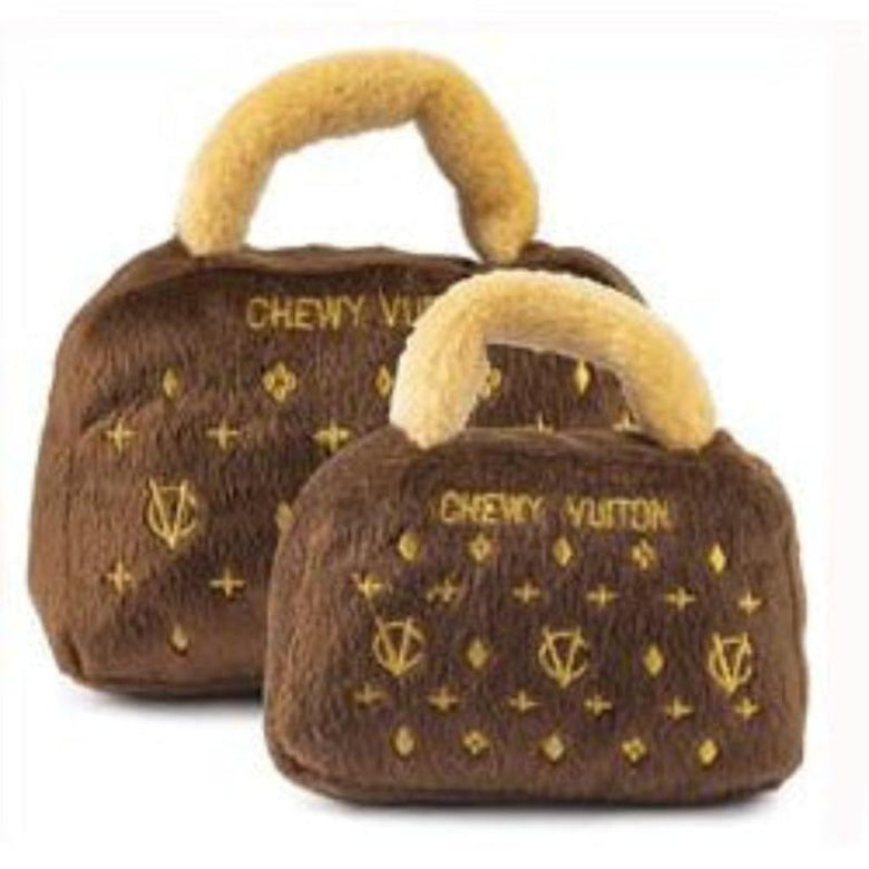 Dog Diggin Designs Toys, Chewy S Brown Chewy Bag Plush Squeak Dog Toy - 2 Sizes