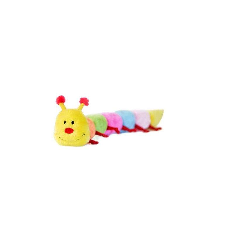 Zippypaws dog toys L Colorful Caterpillar Squeakie Dog Toy